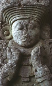 Stela 1, Copan, Late Klassieke Periode, 667 AD